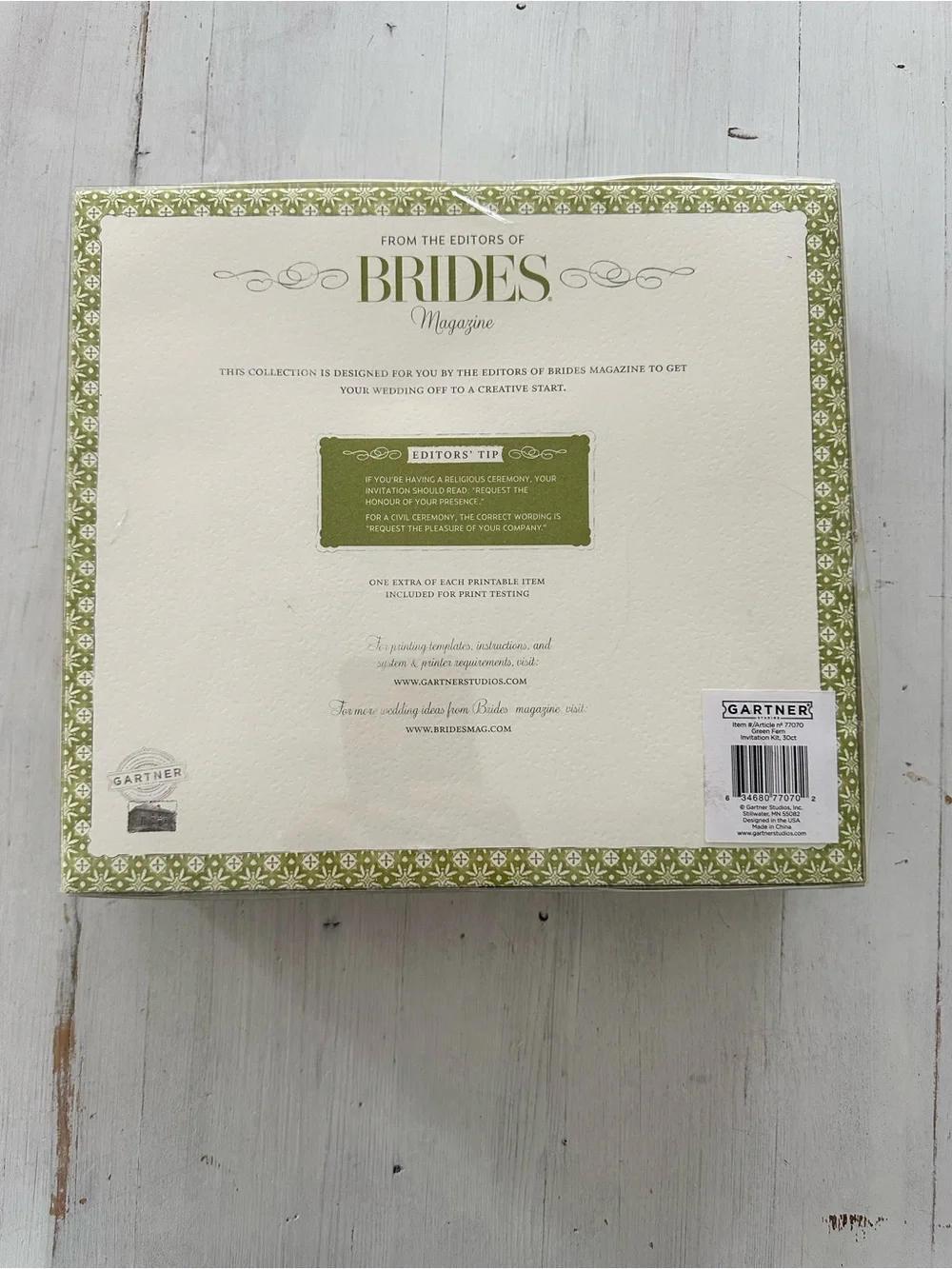 BRIDES Wedding Invitation Kit printable invitations rustic woods forest new